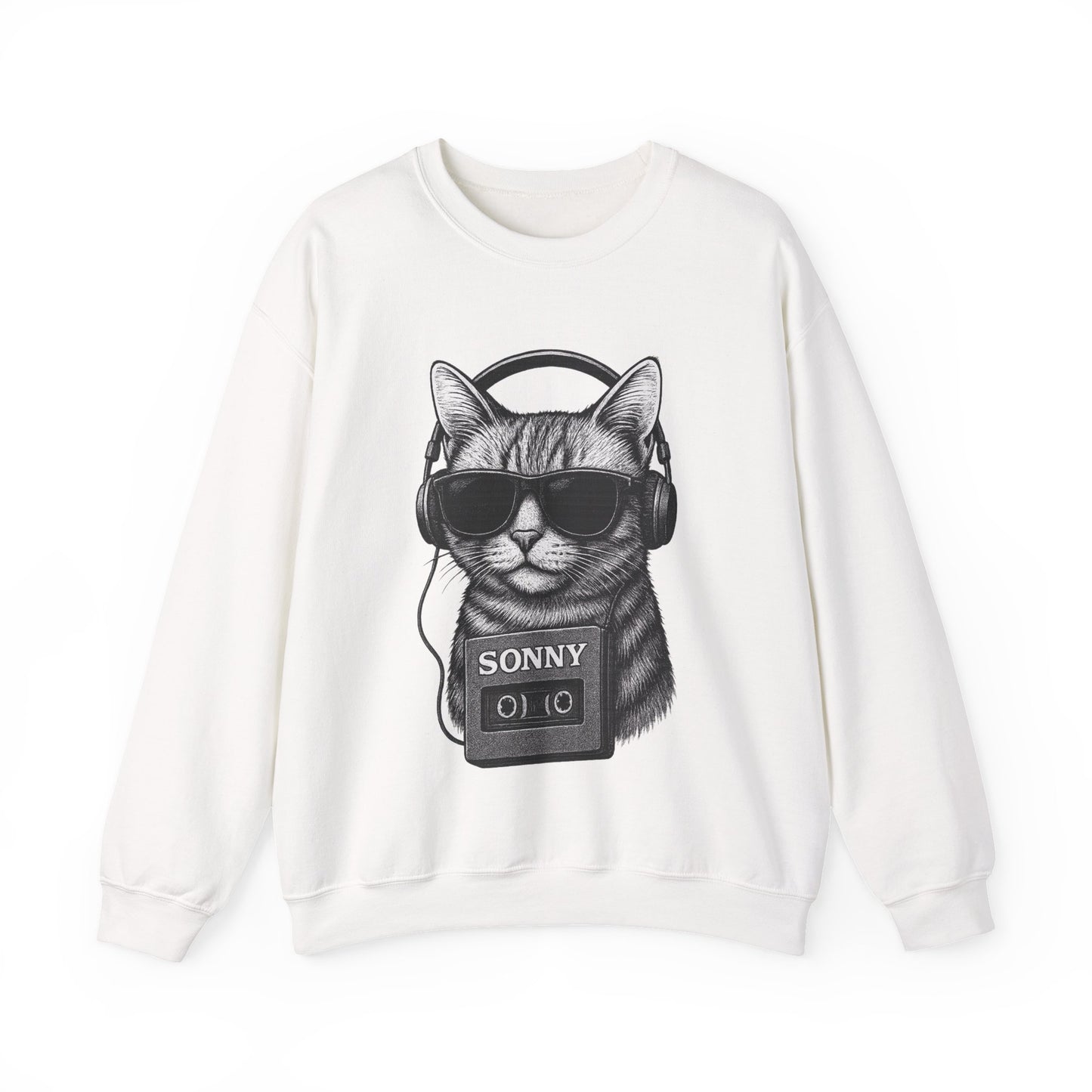 Cool Cat Retro Sweatshirt