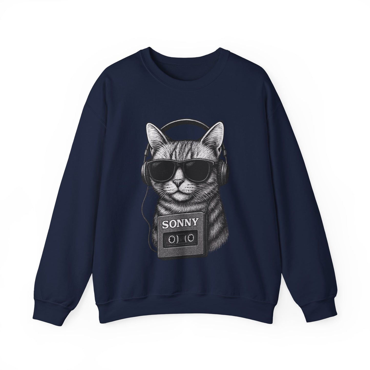 Cool Cat Retro Sweatshirt