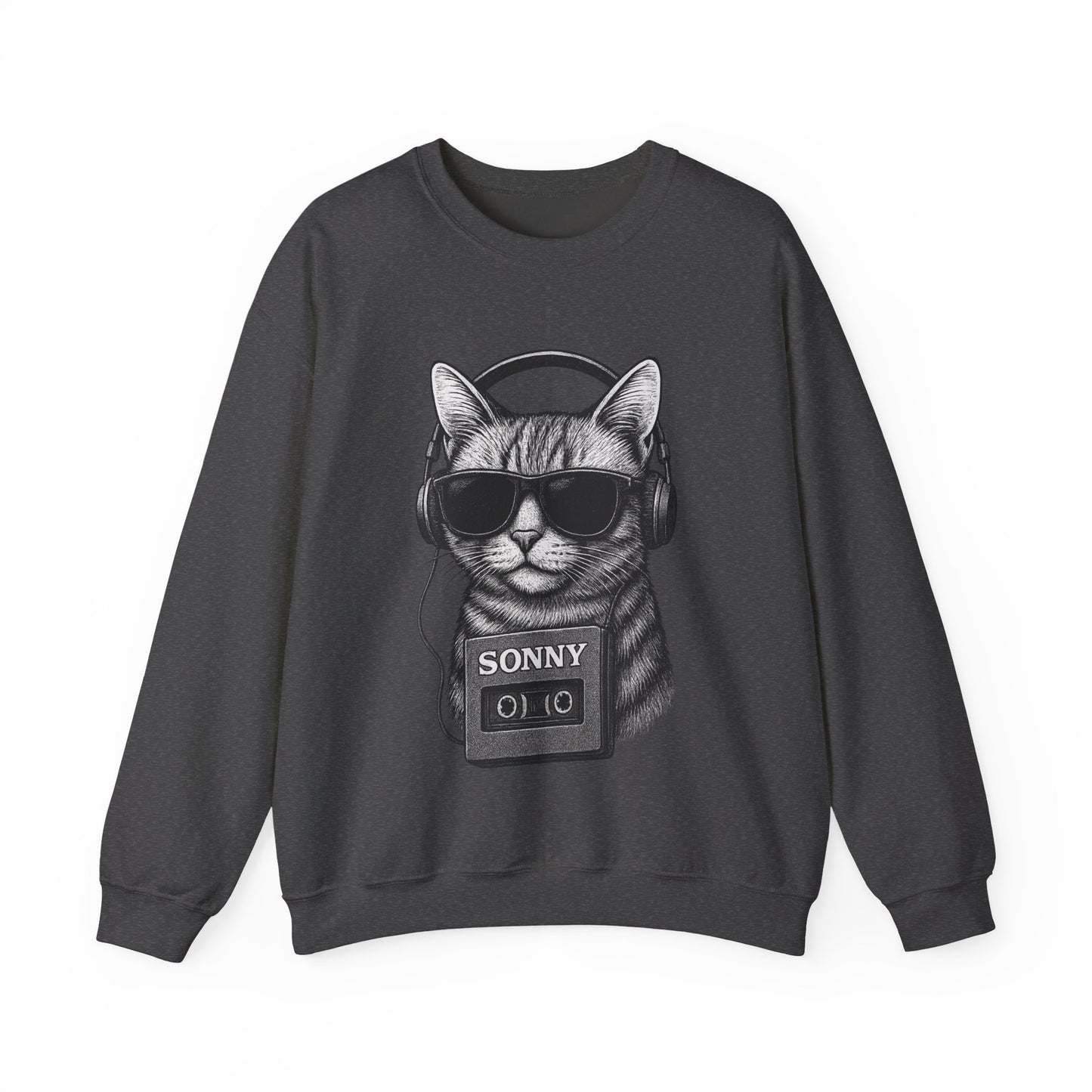 Cool Cat Retro Sweatshirt