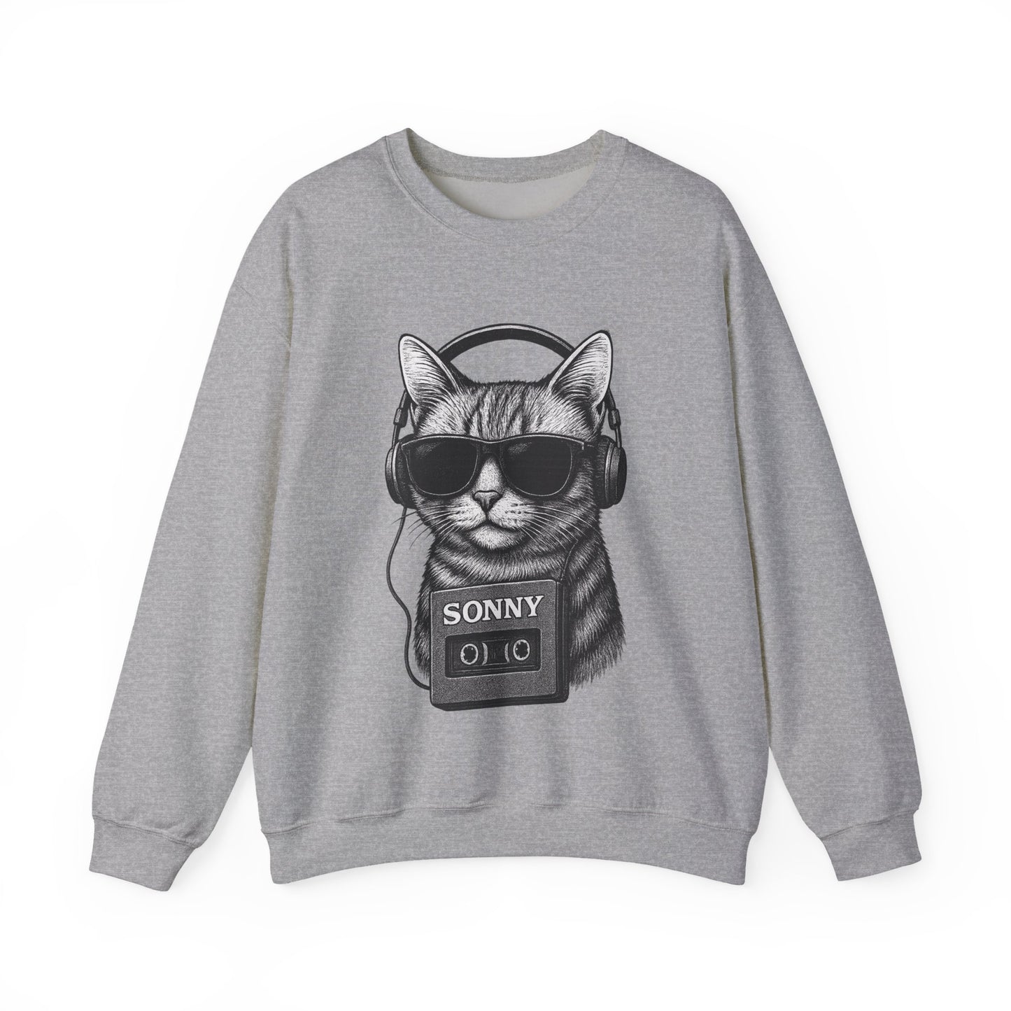 Cool Cat Retro Sweatshirt