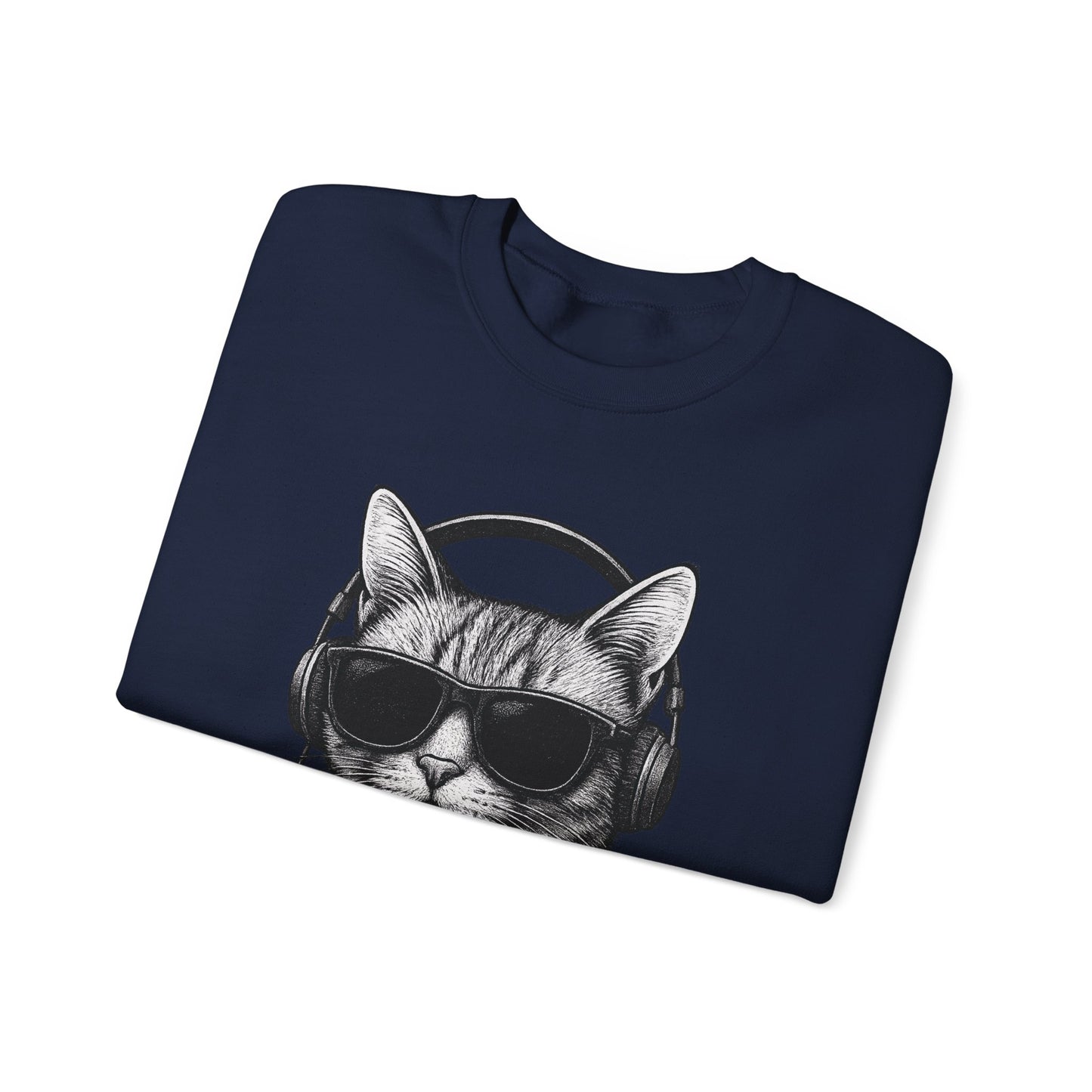 Cool Cat Retro Sweatshirt