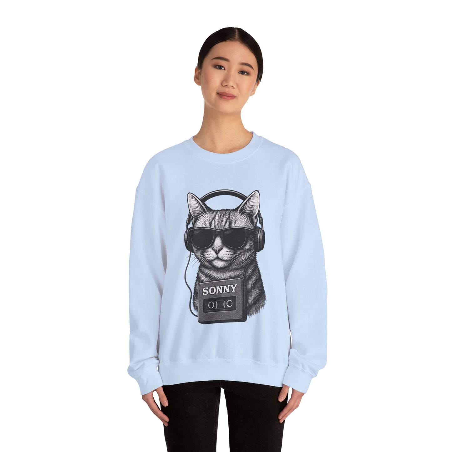 Cool Cat Retro Sweatshirt