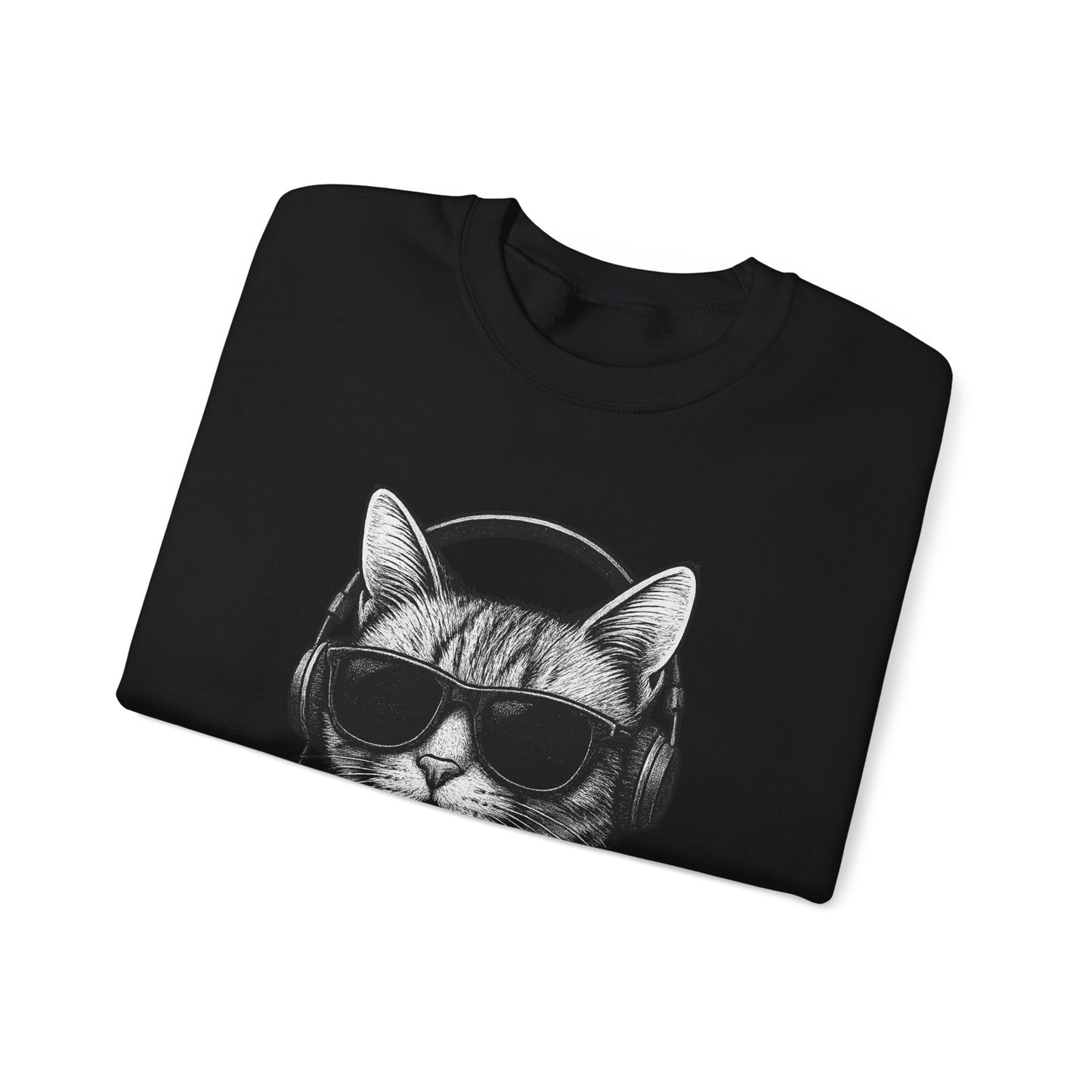 Cool Cat Retro Sweatshirt