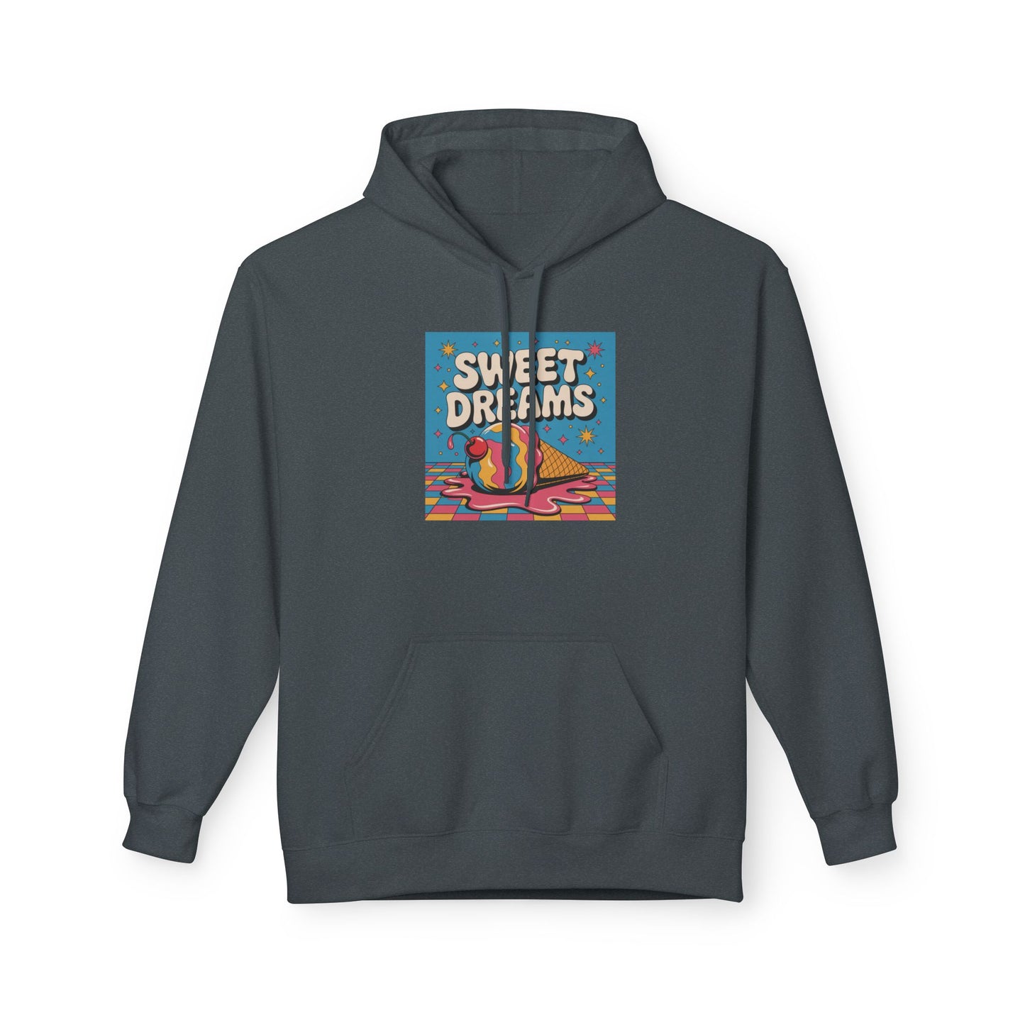 Sweet Dreams Unisex Fleece Hoodie, Cozy Pullover, Dreamy Gift, Casual Wear, Fall/Winter Essential