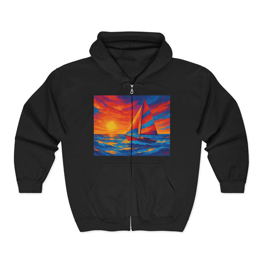 Unisex Heavy Blend™ Full Zip Hooded Sweatshirt