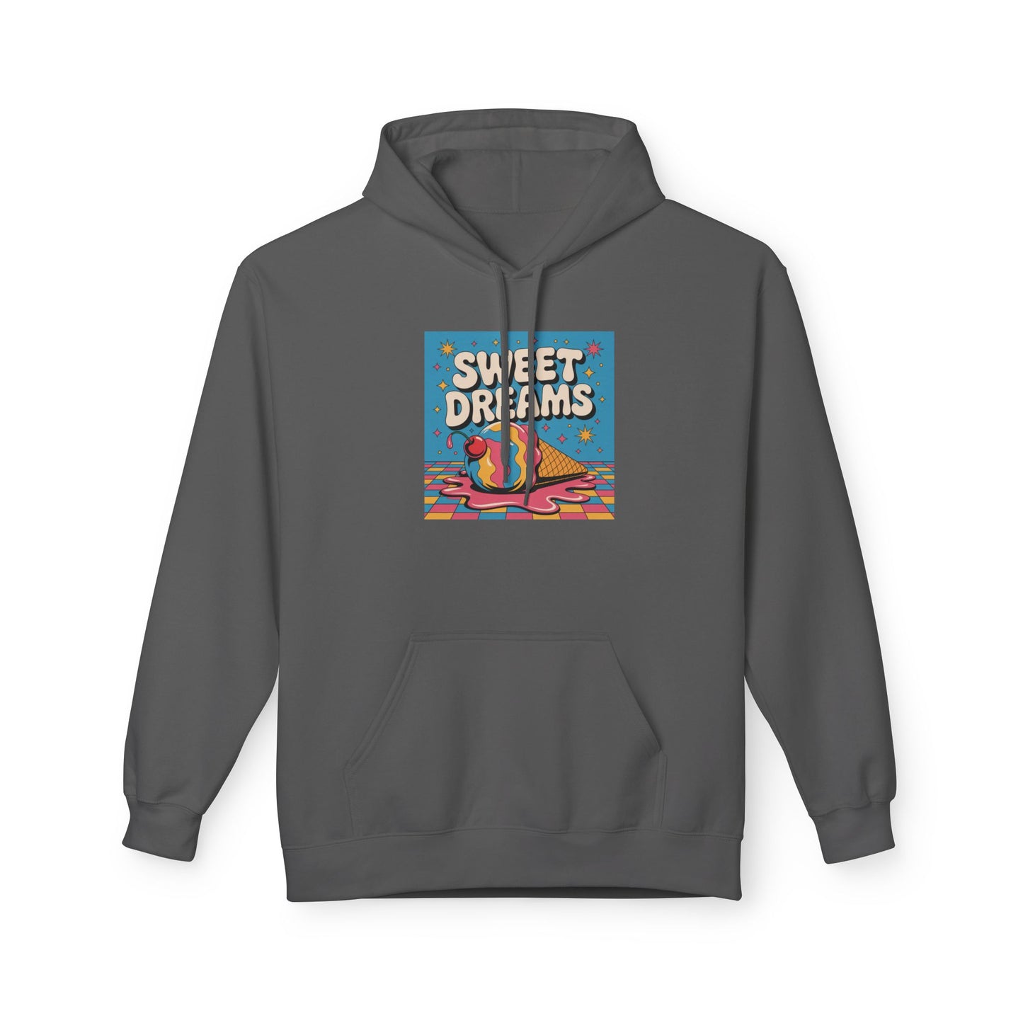 Sweet Dreams Unisex Fleece Hoodie, Cozy Pullover, Dreamy Gift, Casual Wear, Fall/Winter Essential