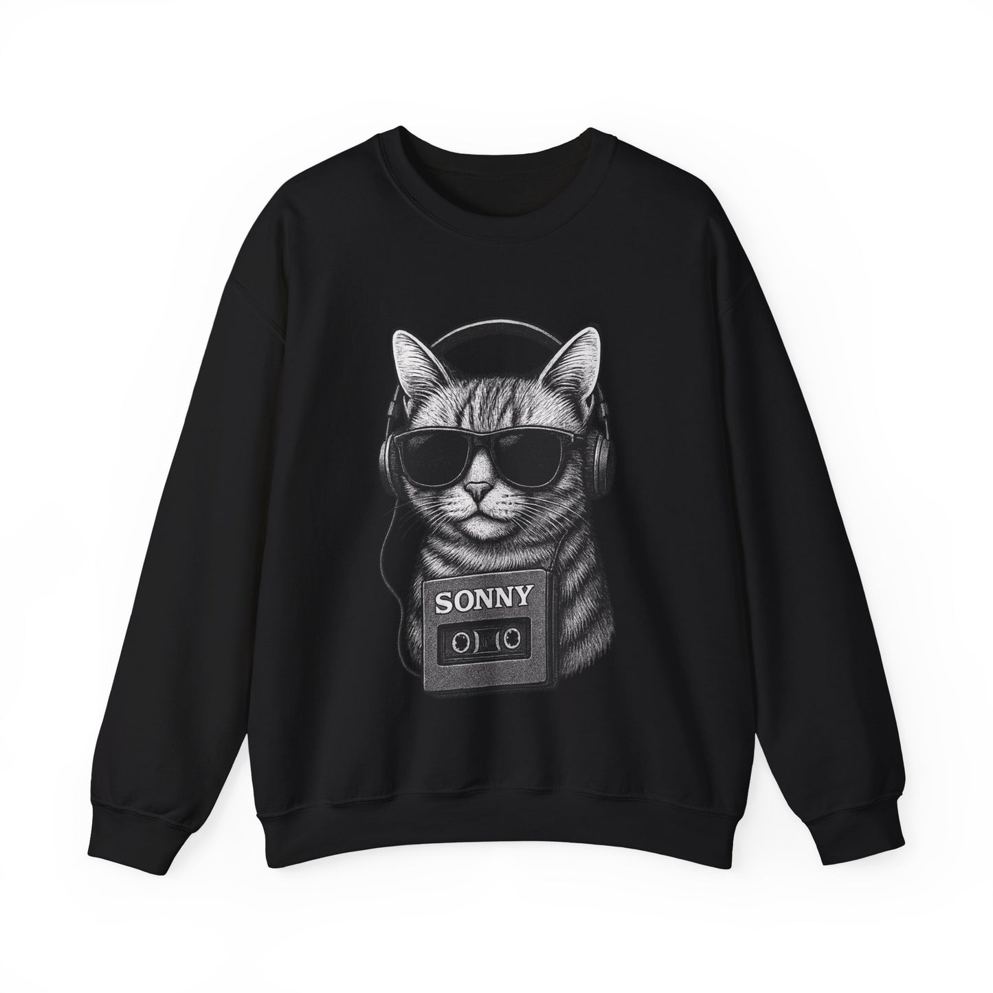 Cool Cat Retro Sweatshirt