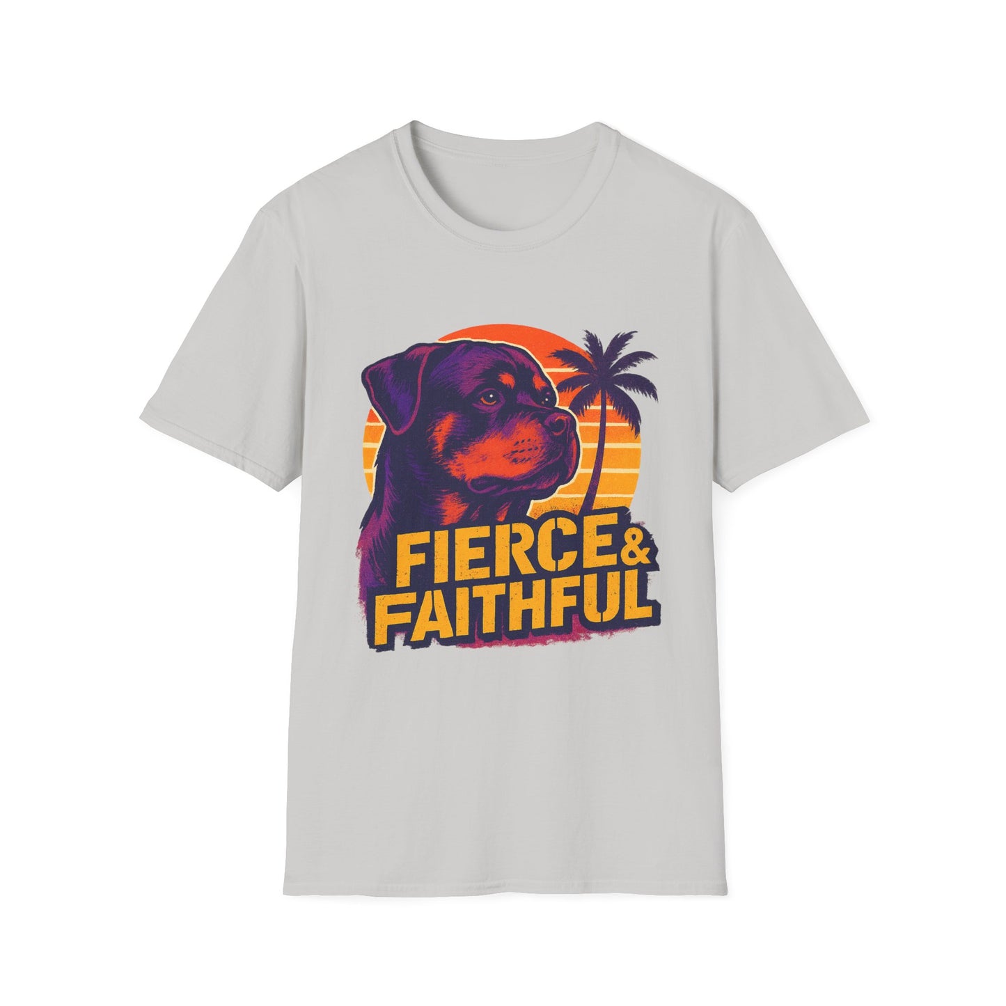 Fierce & Faithful Dog Unisex T-Shirt | Perfect Gift for Dog Owners