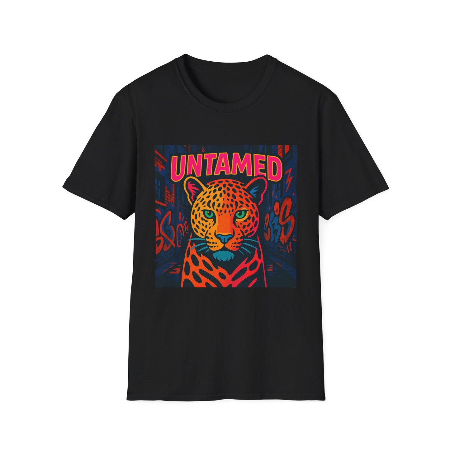 Untamed Leopard Graphic T-Shirt - Unisex Tee