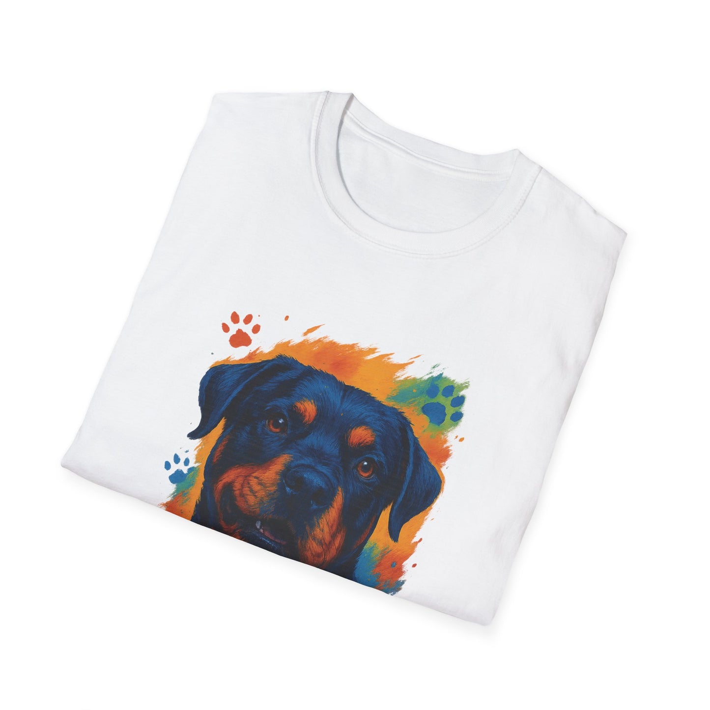 Dog Lover T-Shirt | Unisex Softstyle Tee | Fierce & Faithful | Perfect Gift for Pet Owners | Animal Lover Apparel