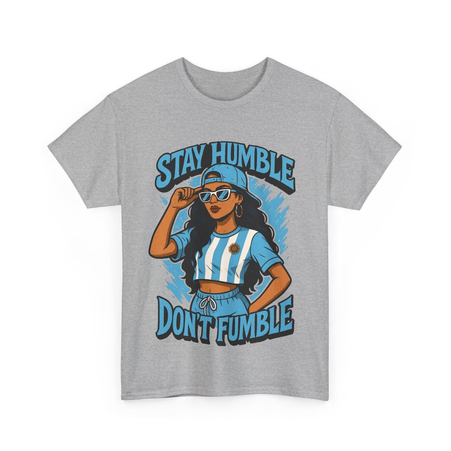 Stay Humble  Argentinian Tee | Unisex Heavy Cotton Tee | Motivational Graphic T-Shirt | Casual Wear, Gift for Him, Gift for Her, Streetwear, [...]