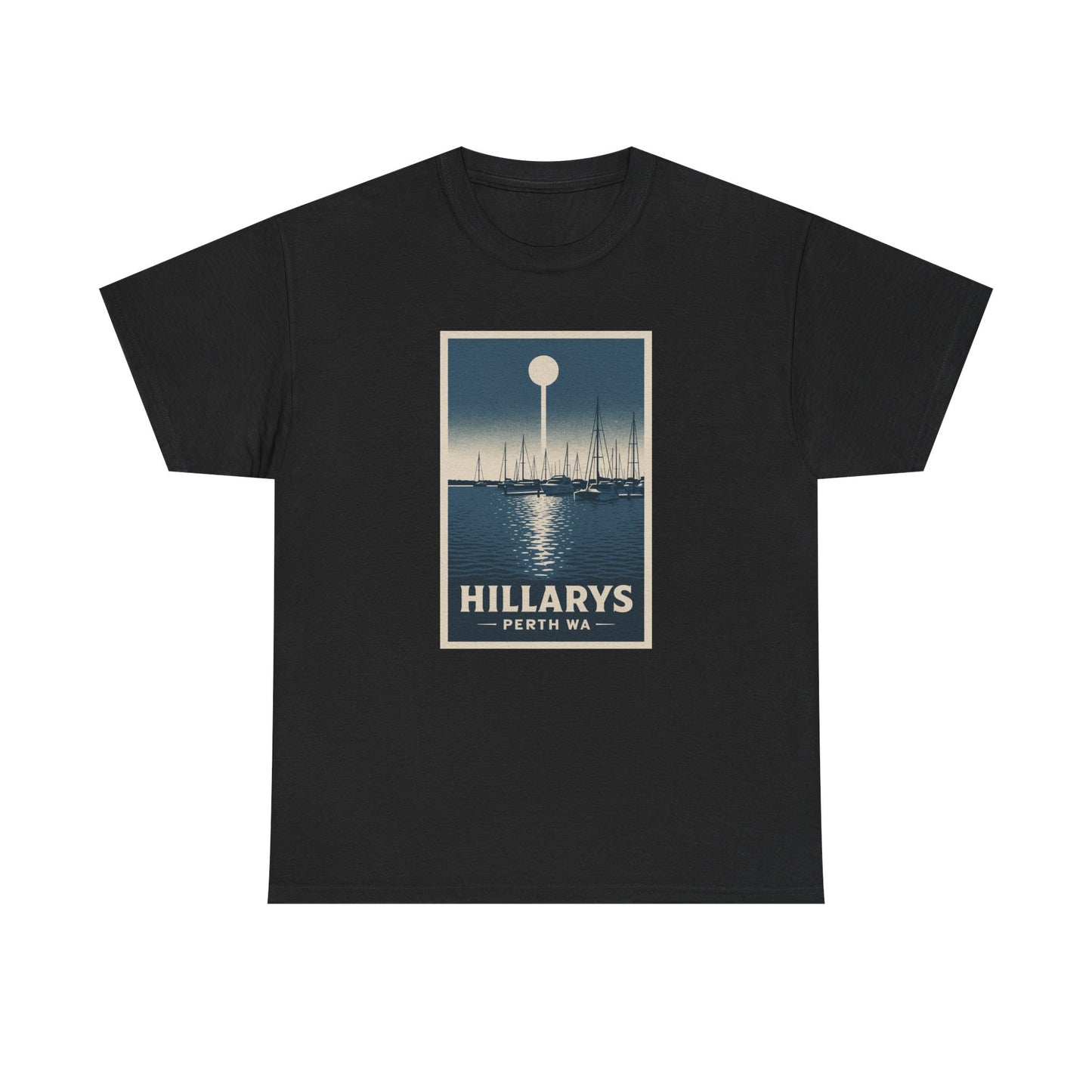 Vintage Hillarys Perth Unisex Tee, Retro Travel Shirt, Nautical Graphic Tee, Coastal Clothing, Unique Gift for Explorers