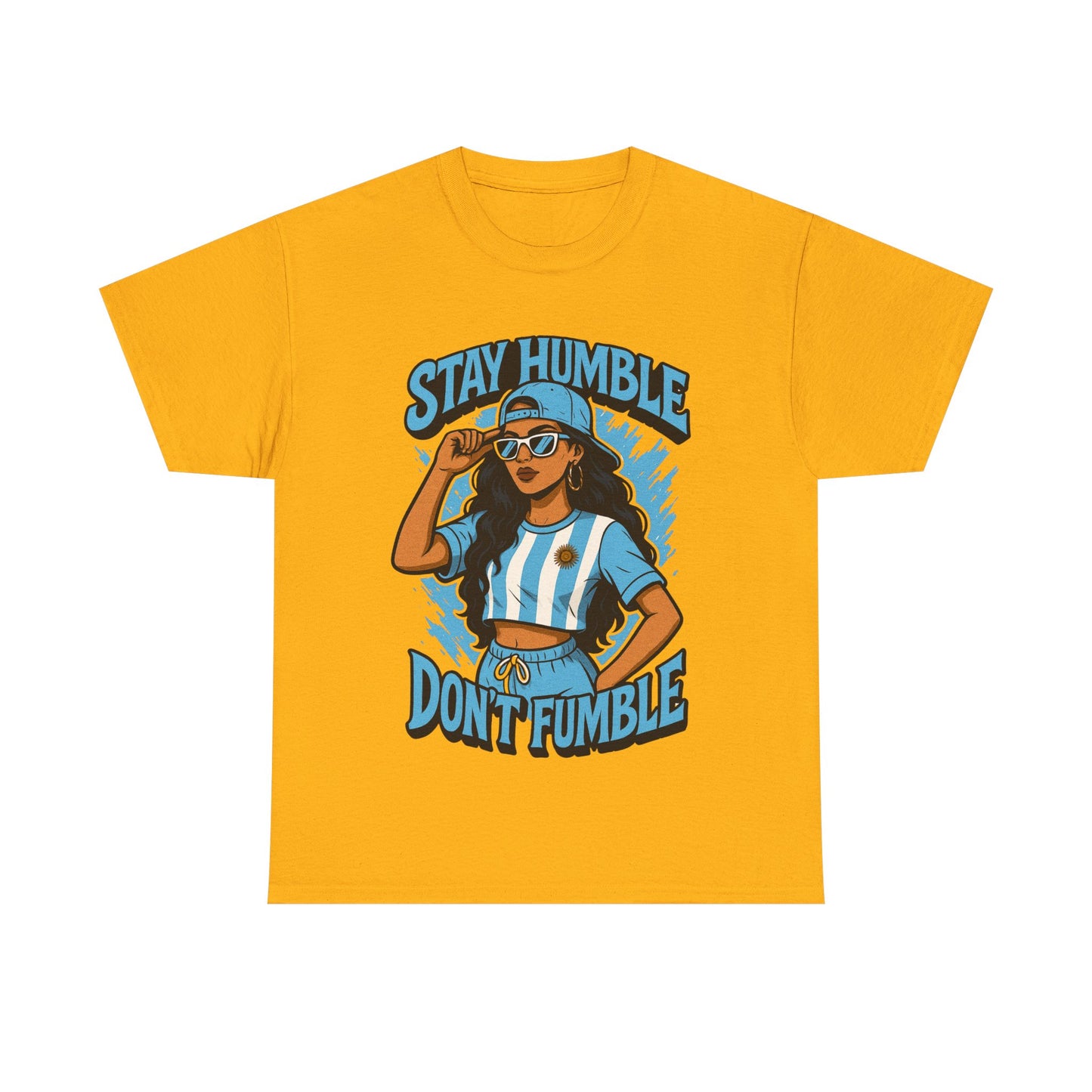 Stay Humble  Argentinian Tee | Unisex Heavy Cotton Tee | Motivational Graphic T-Shirt | Casual Wear, Gift for Him, Gift for Her, Streetwear, [...]