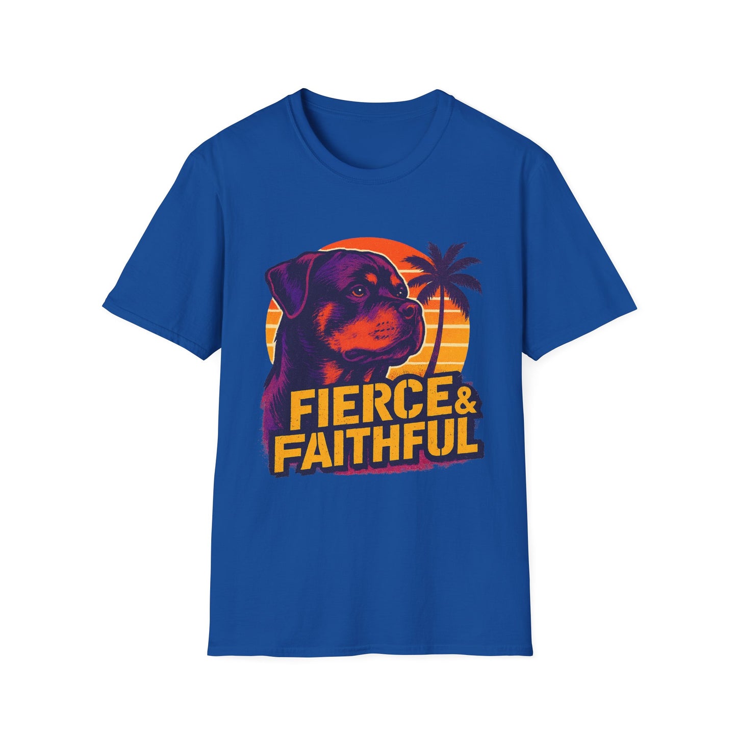 Fierce & Faithful Dog Unisex T-Shirt | Perfect Gift for Dog Owners