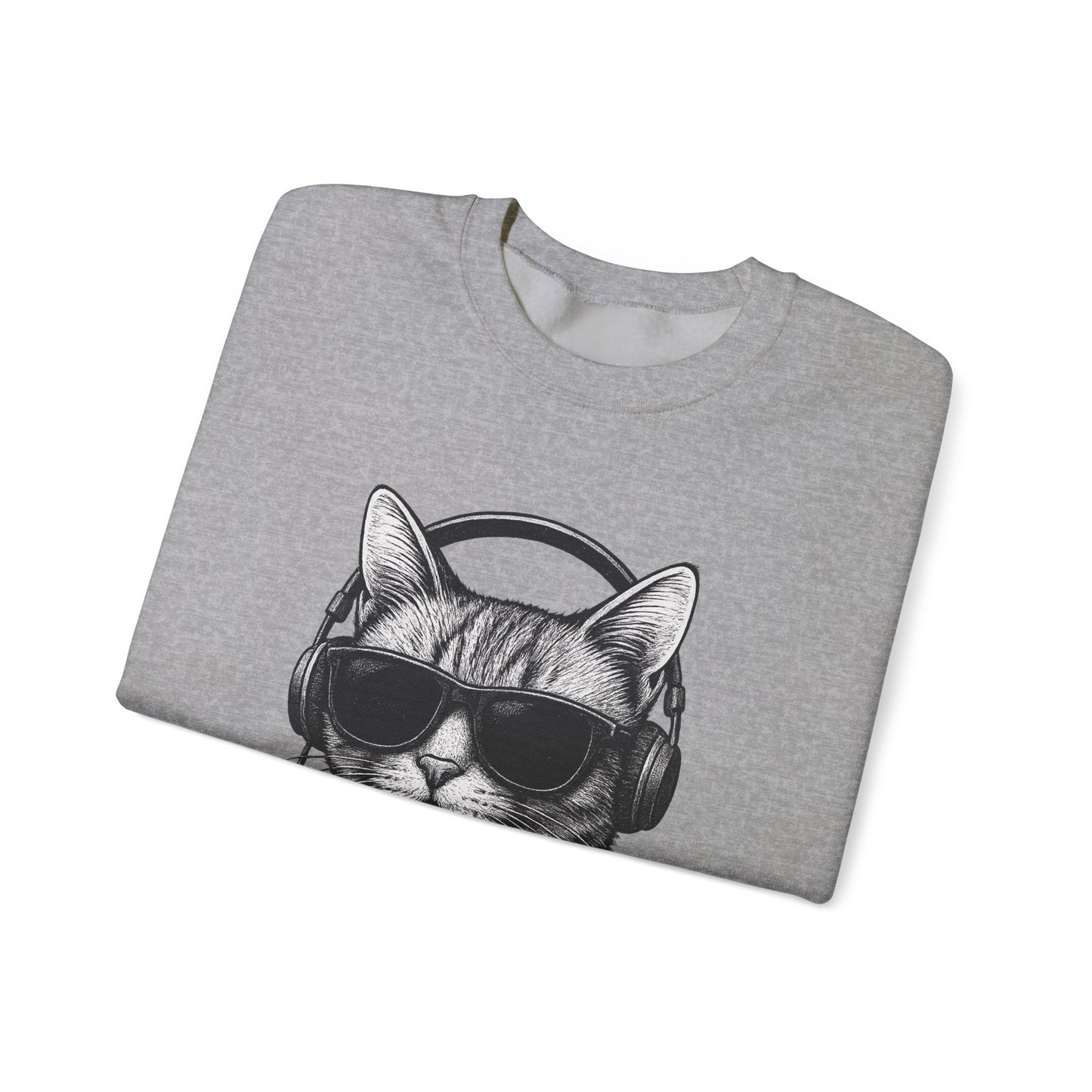 Cool Cat Retro Sweatshirt