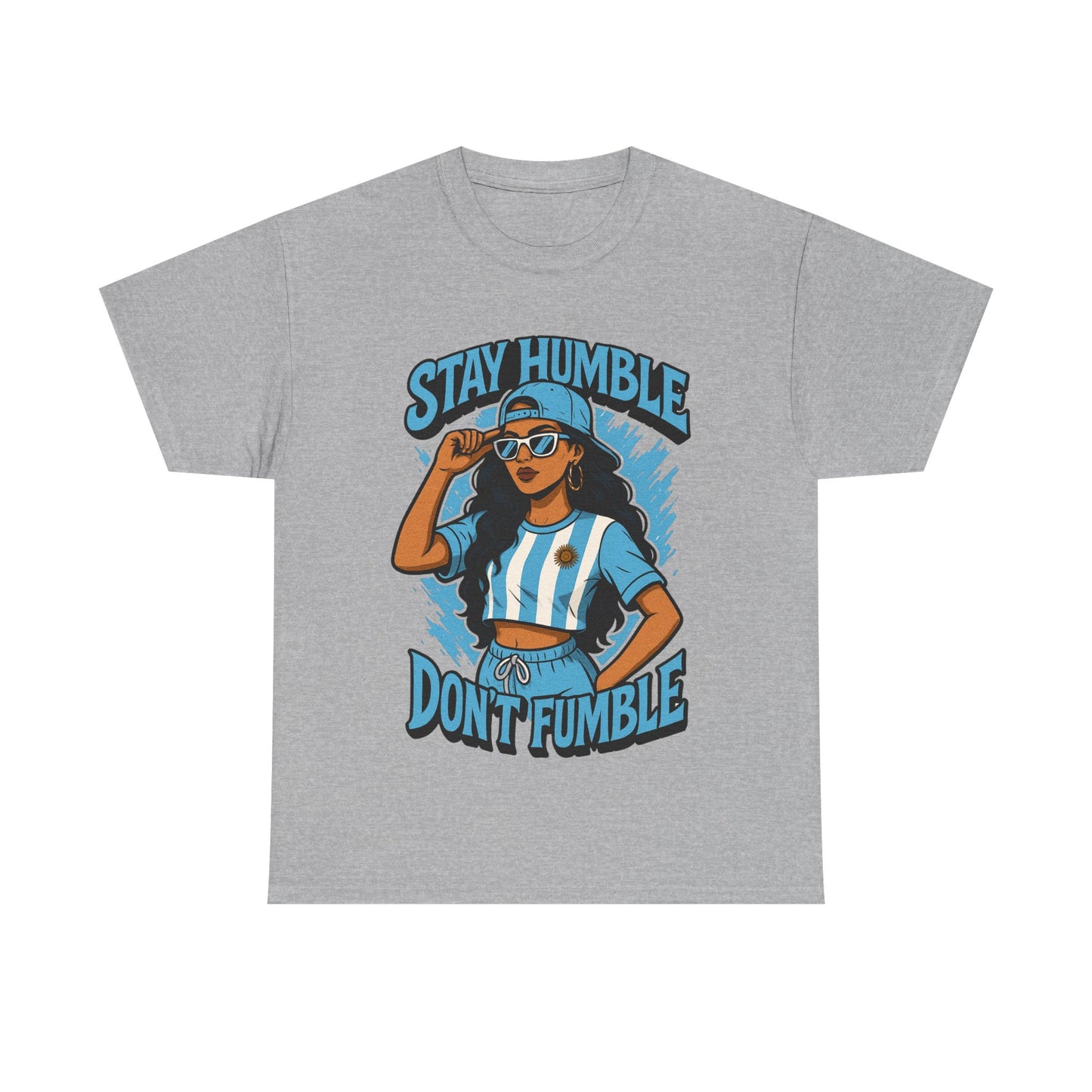 Stay Humble  Argentinian Tee | Unisex Heavy Cotton Tee | Motivational Graphic T-Shirt | Casual Wear, Gift for Him, Gift for Her, Streetwear, [...]