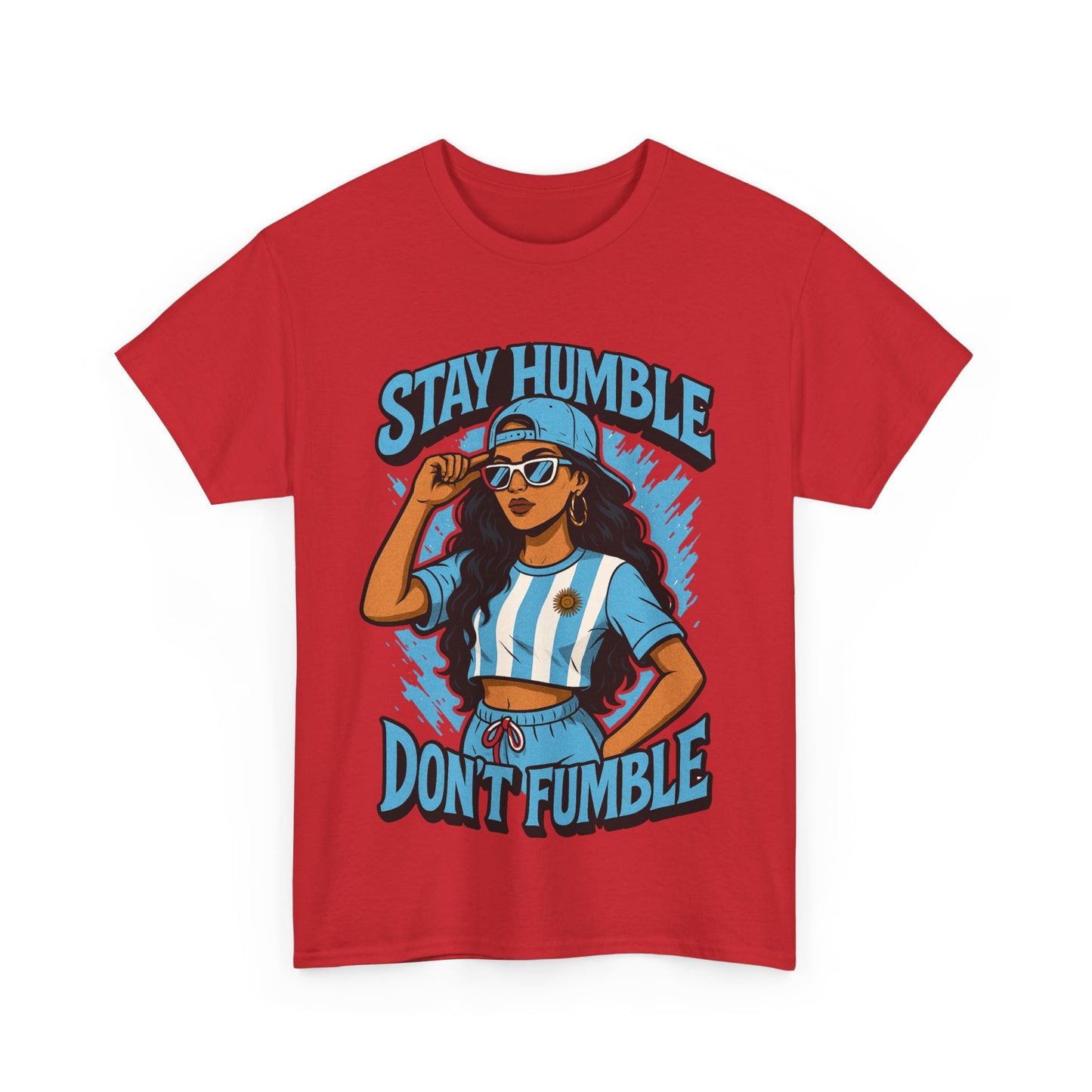 Stay Humble  Argentinian Tee | Unisex Heavy Cotton Tee | Motivational Graphic T-Shirt | Casual Wear, Gift for Him, Gift for Her, Streetwear, [...]