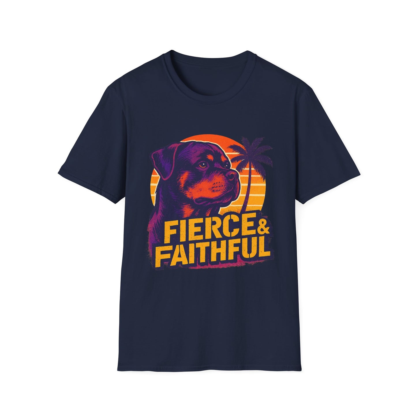 Fierce & Faithful Dog Unisex T-Shirt | Perfect Gift for Dog Owners