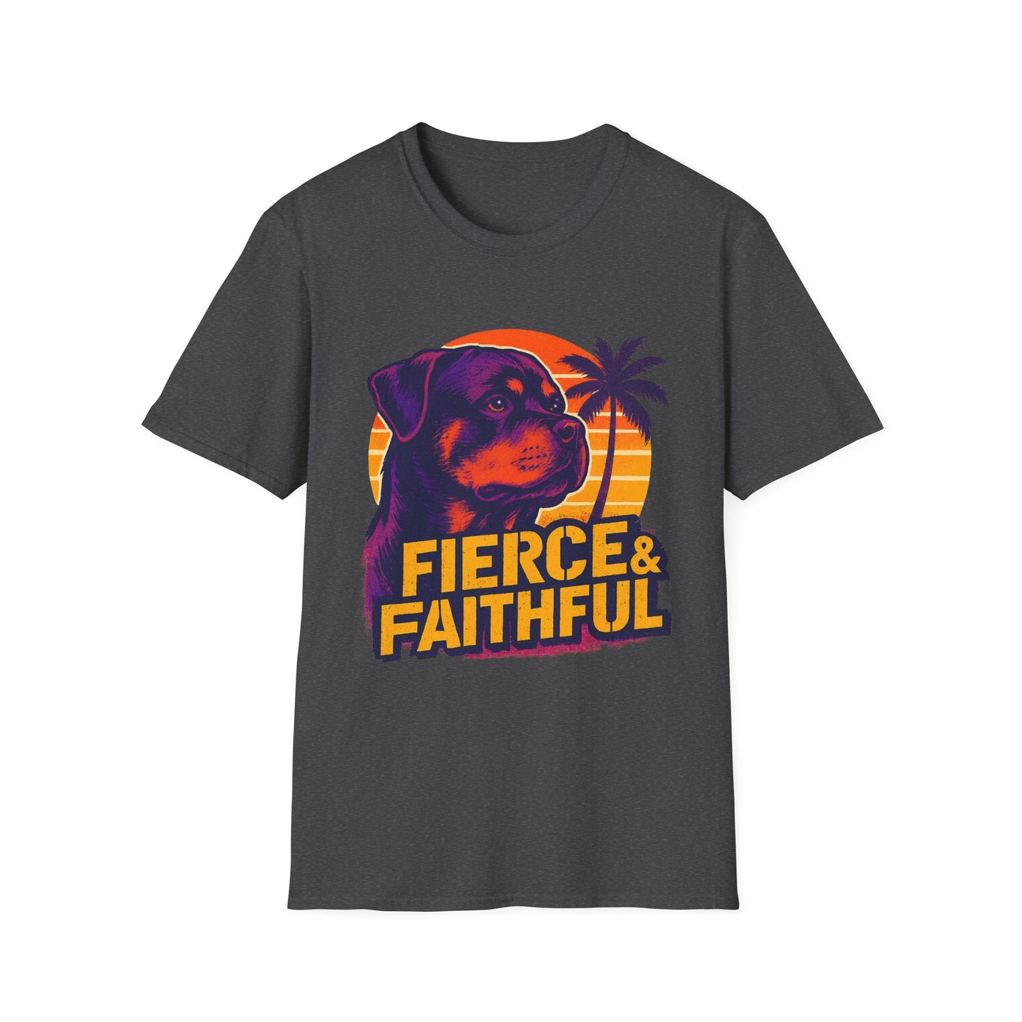 Fierce & Faithful Dog Unisex T-Shirt | Perfect Gift for Dog Owners