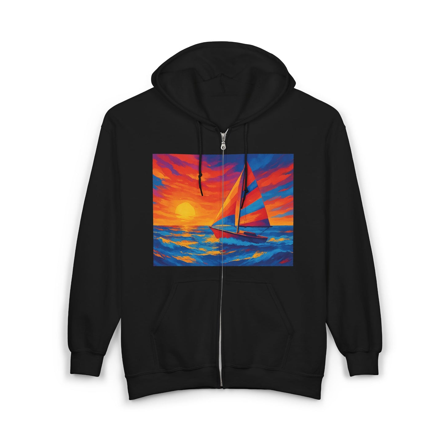 Unisex Heavy Blend™ Full Zip Hooded Sweatshirt