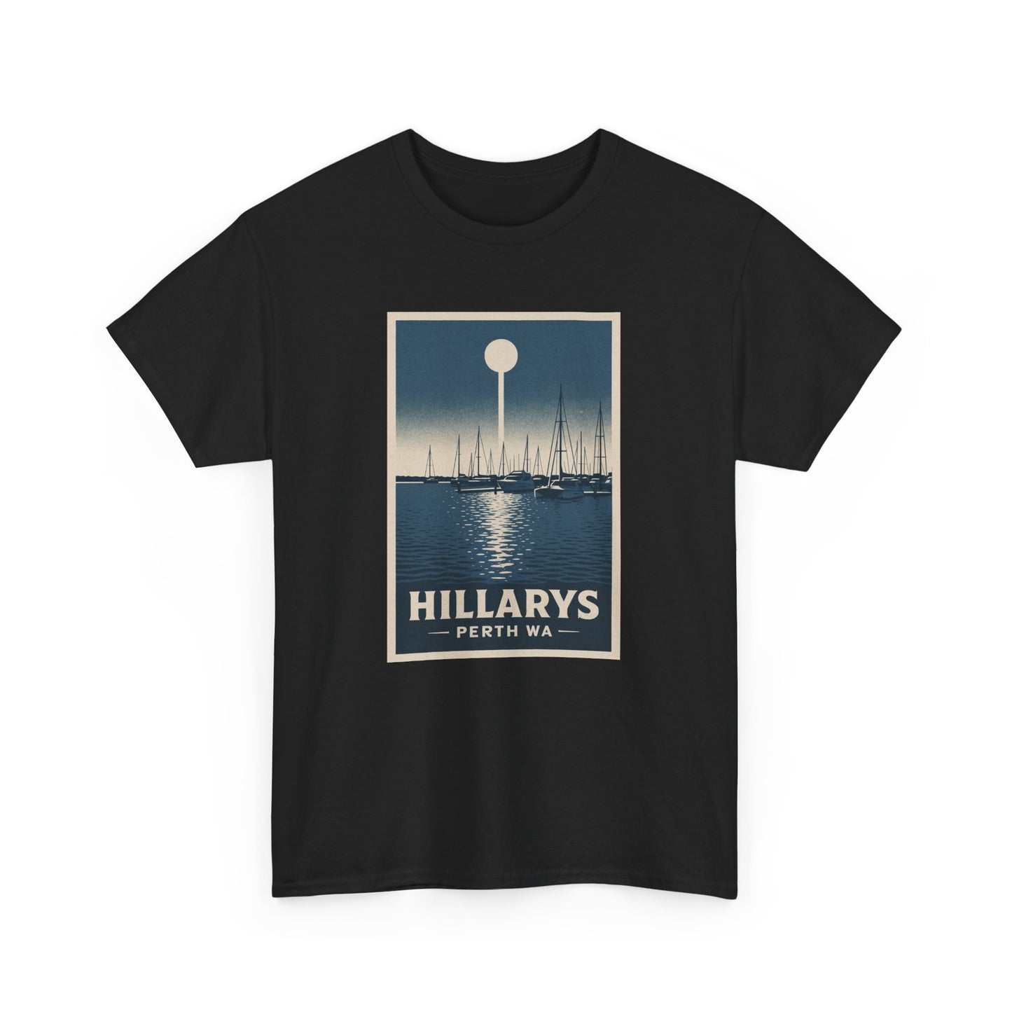 Vintage Hillarys Perth Unisex Tee, Retro Travel Shirt, Nautical Graphic Tee, Coastal Clothing, Unique Gift for Explorers