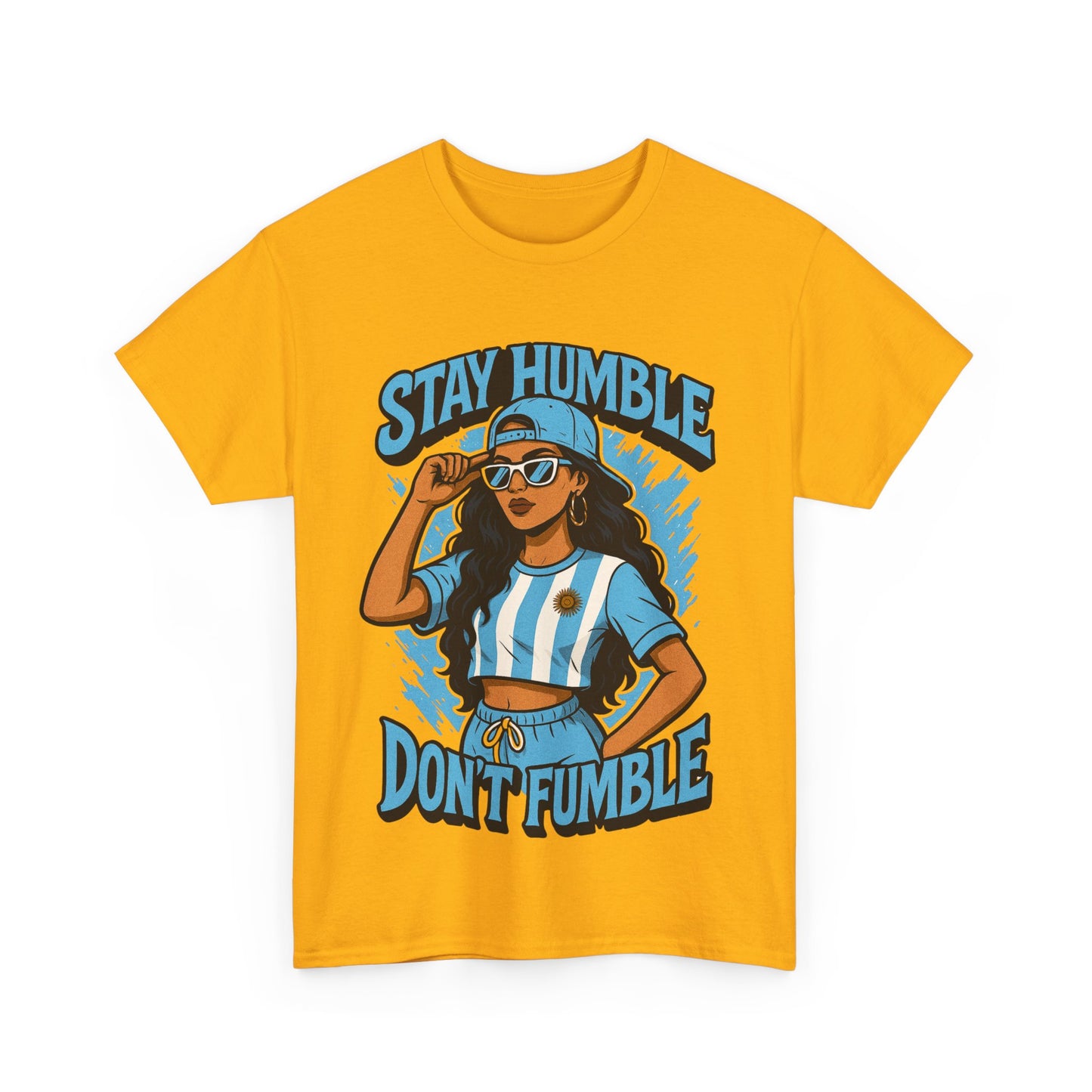 Stay Humble  Argentinian Tee | Unisex Heavy Cotton Tee | Motivational Graphic T-Shirt | Casual Wear, Gift for Him, Gift for Her, Streetwear, [...]