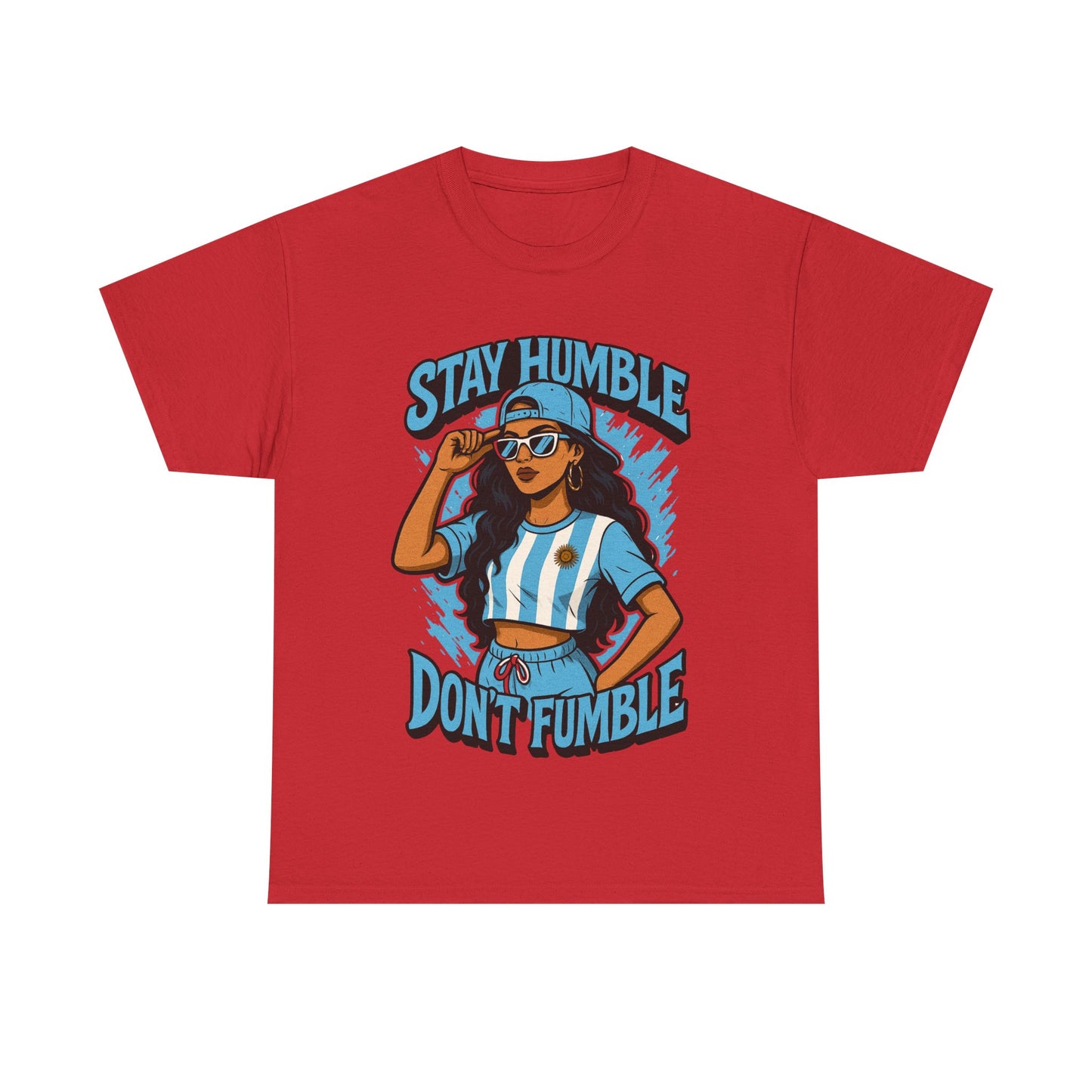 Stay Humble  Argentinian Tee | Unisex Heavy Cotton Tee | Motivational Graphic T-Shirt | Casual Wear, Gift for Him, Gift for Her, Streetwear, [...]